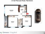 Modern 2 Bedroom Apartment with Balcony & Car Space