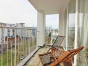 Modern 2 room apartment above the roofs of Berlin,...