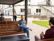 Modern apartment in vibrant neighbourhood with own...