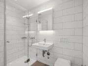 Modern apartment on the edge of the forest