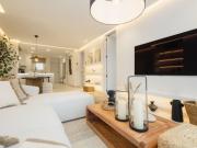 Modern apartment, with private terrace/garden, swimming...