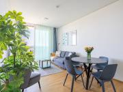 Modern city retreat with rooftop pool and concierge in...