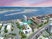 Modern Coastal Living Steps from the Broadwater