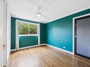 Modern, Freshly painted & Spacious Rear Unit with Views