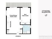 MODERN, FULLY FURNISHED, STUDIO APARTMENT