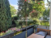 Modern & grün: 3 Zimmer Wohnung mit Südbalkon und...