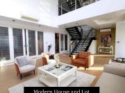 modern house and lot for sale in mahogany place, taguig city