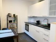 Modern, light flooded studio apartment, centrally...
