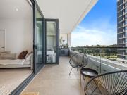 Modern living with walk in robe