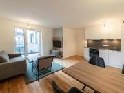 Modern möblierte 2 Zimmer Wohnung mit großem Süd Balkon...