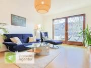 Modern möblierte 3 Zimmer Wohnung mit Süd West Balkon,...