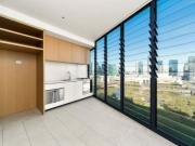 Modern riverside apartment with views of the bay