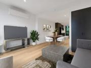 Modern Split Level Townhouse with Courtyard in Prahran
