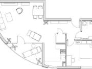 Modern und hochwertig möblierte 2 Zimmer Wohnung mit Balkon