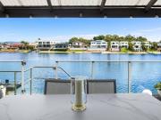 Modern Waterfront Villa with Wide Water Views
