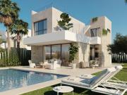 Modernas villas de nueva construcción con vistas al mar...