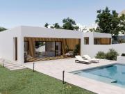 Modernas villas de una sola planta con piscina privada... Modernas villas de una sola planta con piscina privada...