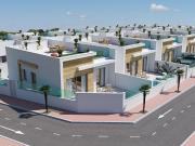 Modernas villas de una sola planta con piscina privada y...