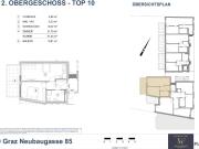 Moderne 1 Zimmer Wohnung mit großen Balkon in zentraler...