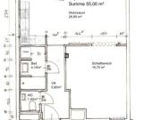 Moderne 2 Zimmer Mietwohnung mit Loggia und Garten in...