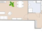 Moderne 2 Zimmer Neubauwohnung mit Balkon im 3. Stock