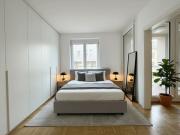 Moderne 2 Zimmer Wohnung mit Loggia und Stadtblick in...