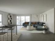 Moderne 3.5 Zimmer Wohnung mit grossem Balkon in Künten