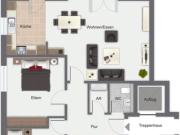 Moderne 3 Zimmer Eigentumswohnung mit Balkon in...