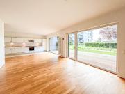 Moderne 3 Zimmer Erdgeschosswohnung mit großer Südterrasse