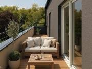 Moderne 3 Zimmer Loftwohnung mit Balkon und Carport...