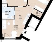 Moderne 3 Zimmer Neubauwohnung im 4. Stock