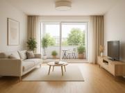 Moderne 3 Zimmer Wohnung mit Balkon und Garage