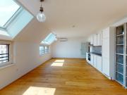 Moderne Dachgeschosswohnung, klimatisiert und gut...