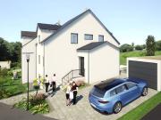 Moderne Doppelhaushälfte im stadtnahen Rögen