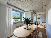 Moderne Drei Zimmer Wohnung mit Loggia und Bergblick |...