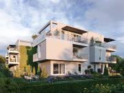 Moderne Erstbezug DG Wohnung mit Balkone und Terrasse an...