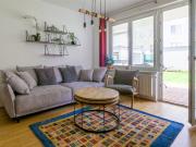 Moderne Gartenwohnung in zentraler Lage zur Kurzzeitmiete