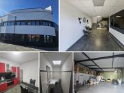 Moderne Gewerbefläche mit Büro + Lager, Freifläche + SP...