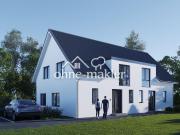 Moderne KfW 40 Doppelhaushälfte in ruhiger Lage von...