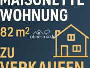 Moderne Maisonette Wohnung mit 2 Bädern & 2 TG...