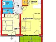 Moderne Neubauwohnung mit großem Balkon und Tiefgarage...