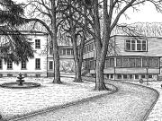 Moderne Startup Büros in ruhiger Naturumgebung