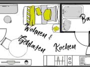 Moderne Wohnung im „iLive Essen“ – Perfekt für Studenten