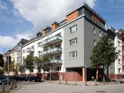 Moderne Wohnung mit großem Balkon
