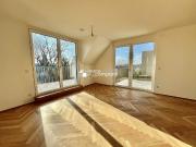 Moderner Luxus in Grünlage mit Fernblick über Wien Erstbezug