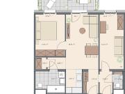 Modernes 3 Zimmer WohnPlus Apartment mit zwei Eingängen...