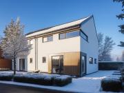 Modernes Doppelhaus am Auenwald Wohnen in naturnaher Toplage