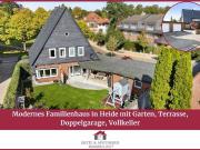 Modernes Familienhaus in Heide mit Garten, Terrasse,...