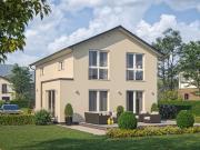 Modernes Haus auf ruhigem Grundstück