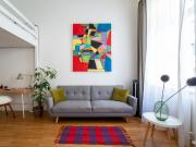 Modernes, stilvolles Studio im ruhigen Innenhof